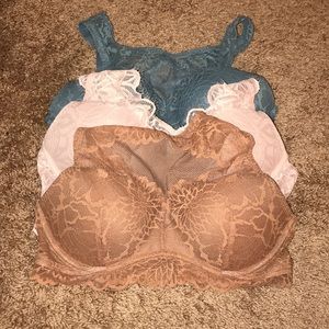 Pink Victoria Secret bras